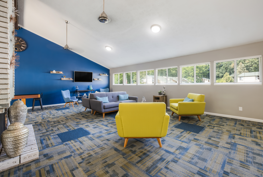 Clubhouse living at Foote Hills Apartments - Grand Rapids, MI Apartments, Michigan, 49546