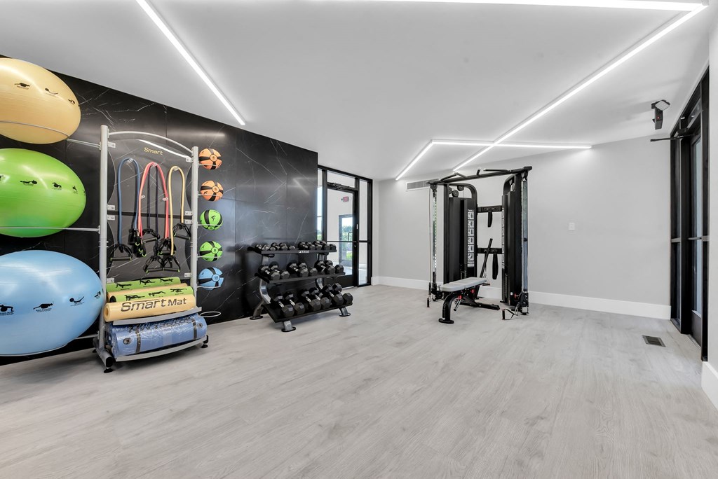 State Of The Art Fitness Facility at Rochester Club Apartments - Rochester, MI, Rochester Hills, Michigan