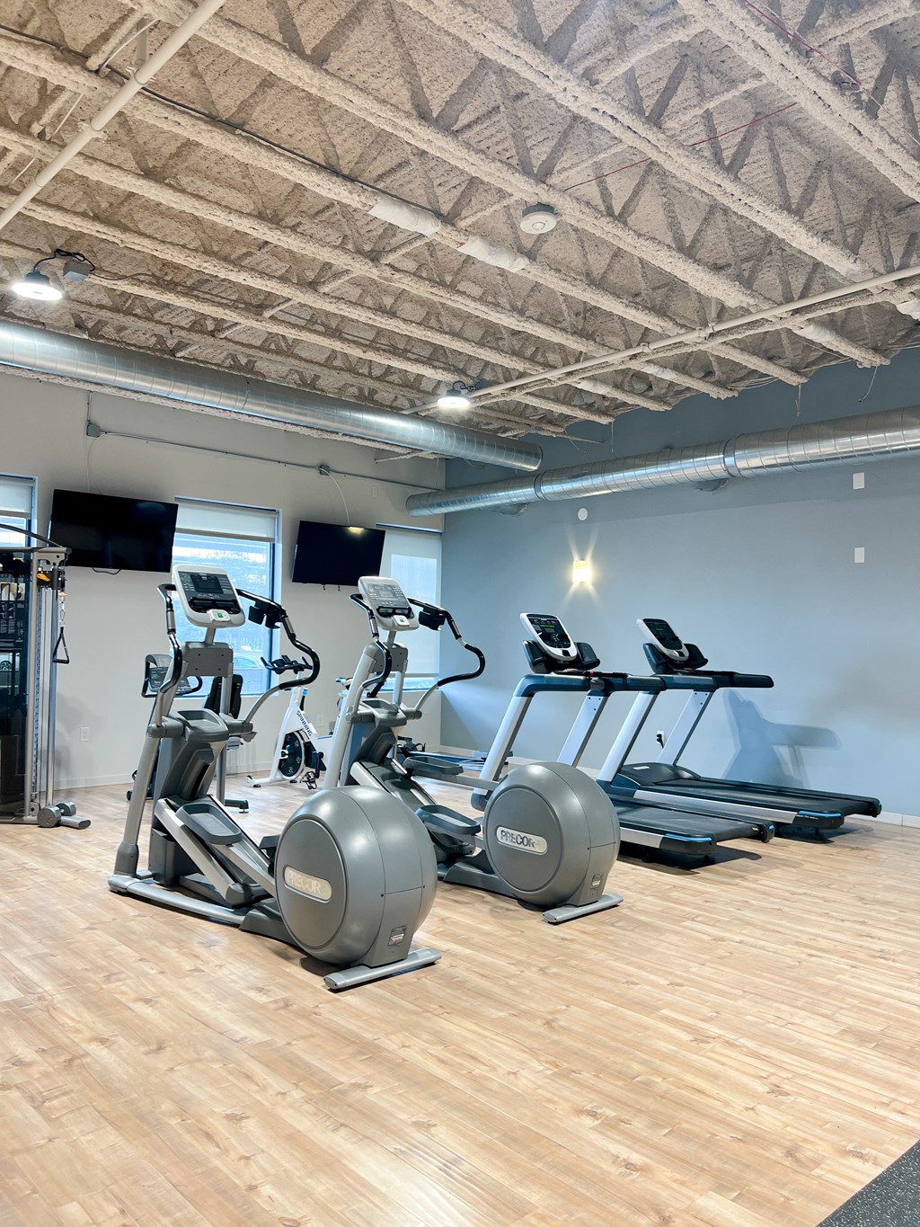 our state of the art gym is fully equipped with exercise bikes and other fitness equipment