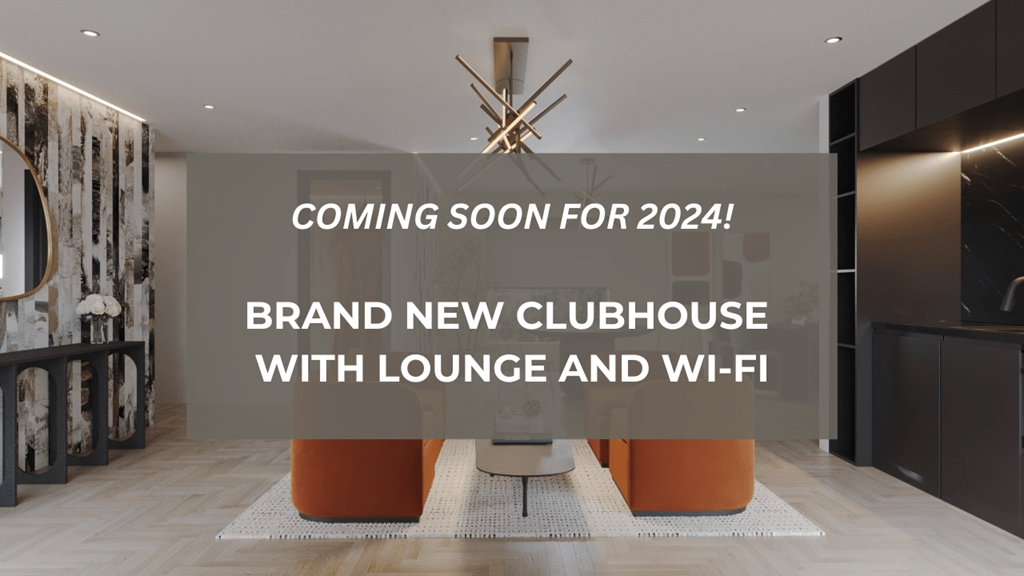 a brand new club house with lounge and wifi coming soon for 2024  at Park On Canal Apartments, Clinton Twp, MI, 48038