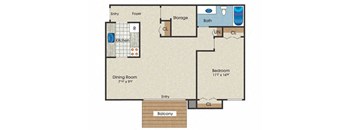 1 Bed | 1 Bath
