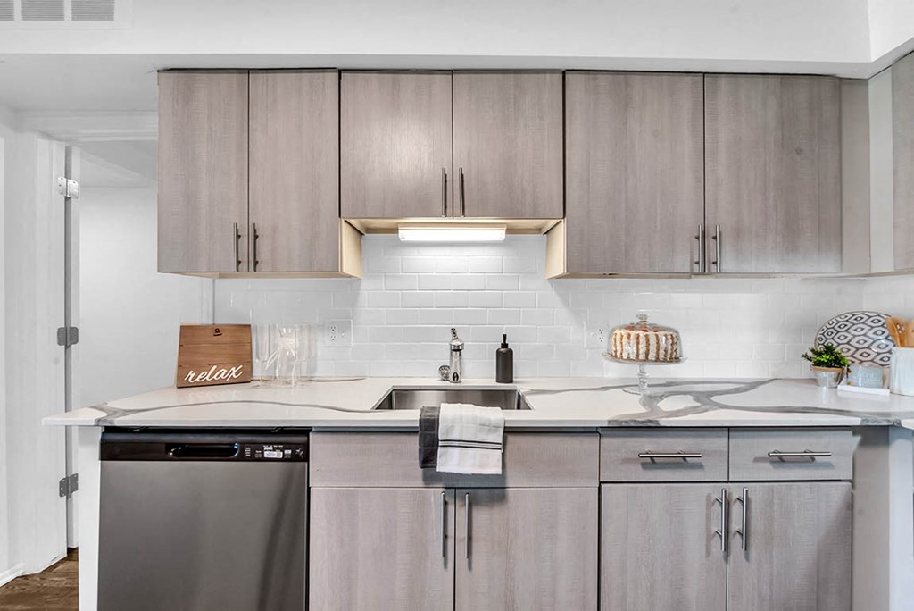 Kitchen at Edge At Farmington Hills - Farmington Hills, MI, Michigan