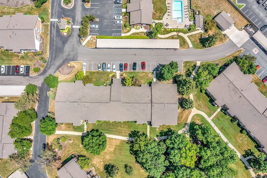 Drone View at Edge At Farmington Hills - Farmington Hills, MI, Farmington Hills, Michigan