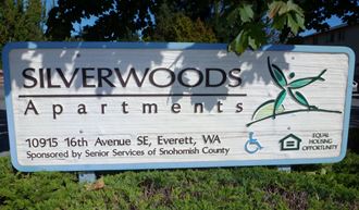 Silver Woods Sign