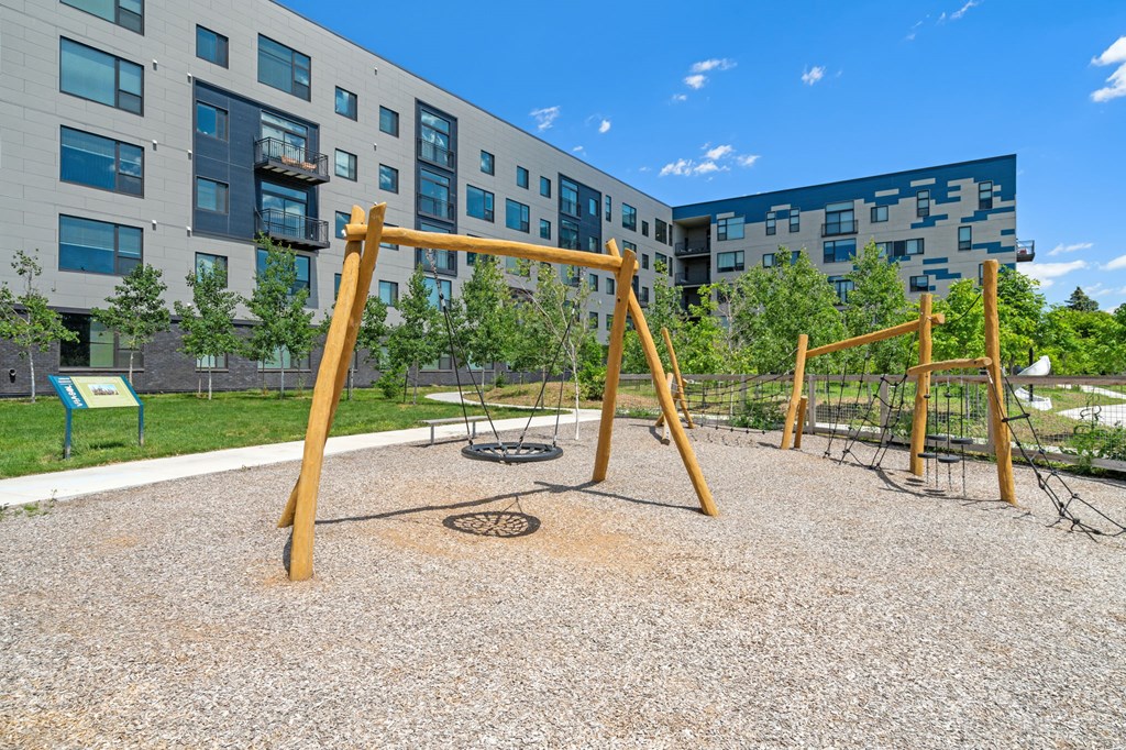 Playground at Zelia on Seven, St Louis Park, MN