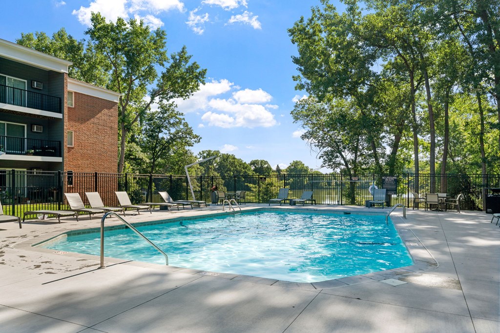 Outdoor Pool at Cedars Lakeside, Little Canada 55117