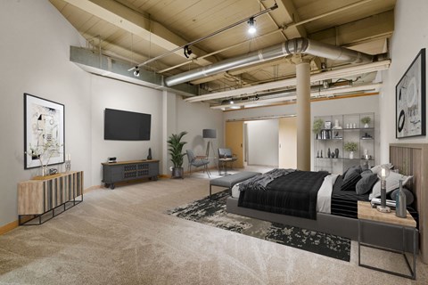 Bedroomat Lowertown Lofts, St. Paul, 55101