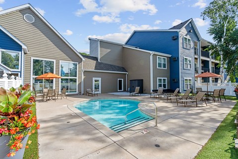 Swimming pool at Mallard Creek, Golden Valley