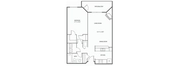 Regency Woods Apartments in Minnetonka, MN 1 Bedroom 1 Bath