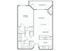 Regency Woods Driftwood Floor Plan Regency Woods Apartments in Minnetonka, MN 1 Bedroom 1 Bath