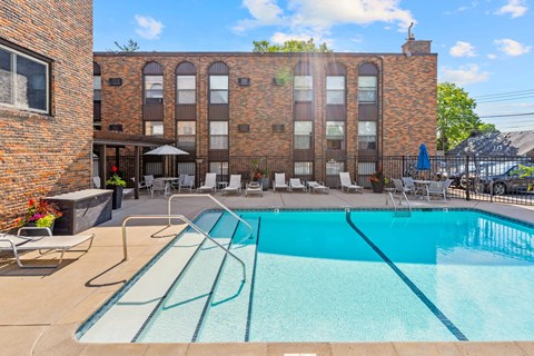 Outdoor Pool at Ridgewood Arches in Minneapolis, MN 55403
