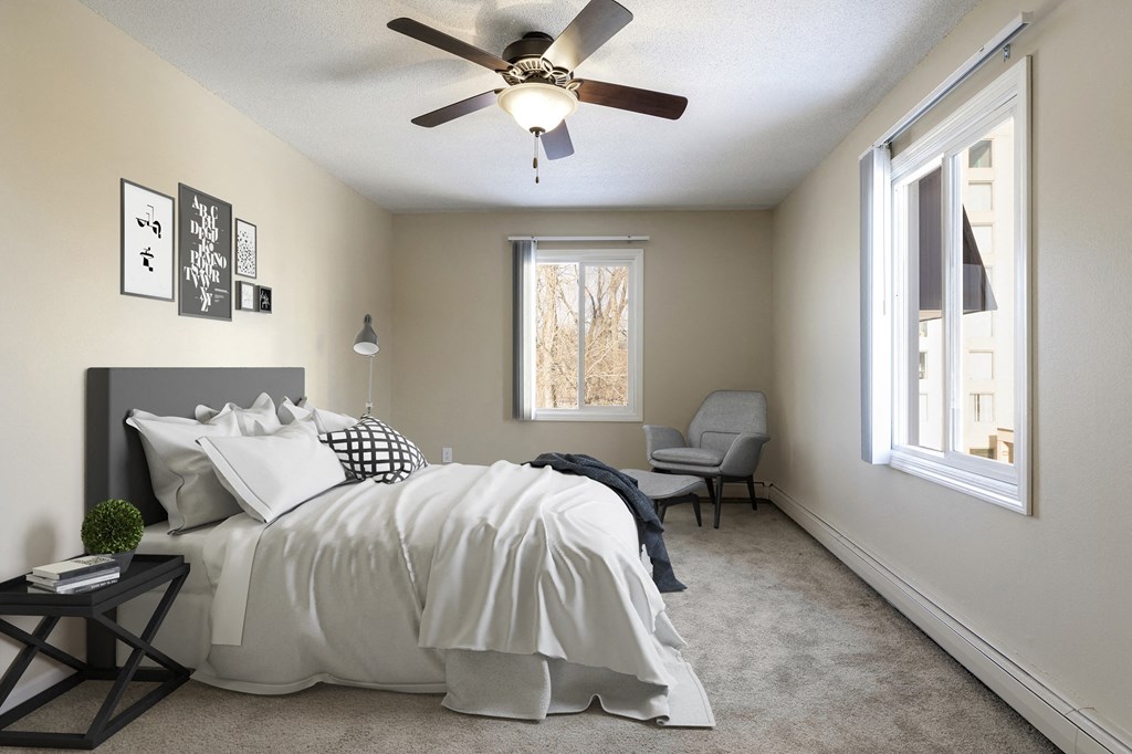 View of Bedroom at Axon Green, Minneapolis