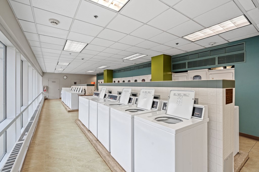 Laundry facilities at Kellogg Square in Saint Paul, MN 55101