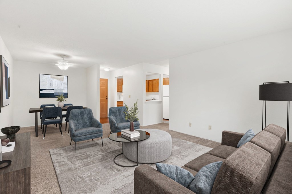 Willow Pond Apartments in Burnsville, MN Living Room