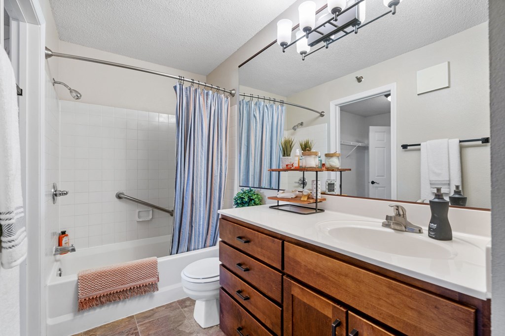 Bathroom at Cedars Lakeside, Little Canada 55117