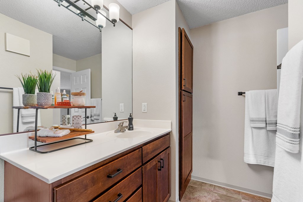 Bathroom at Cedars Lakeside, Little Canada 55117