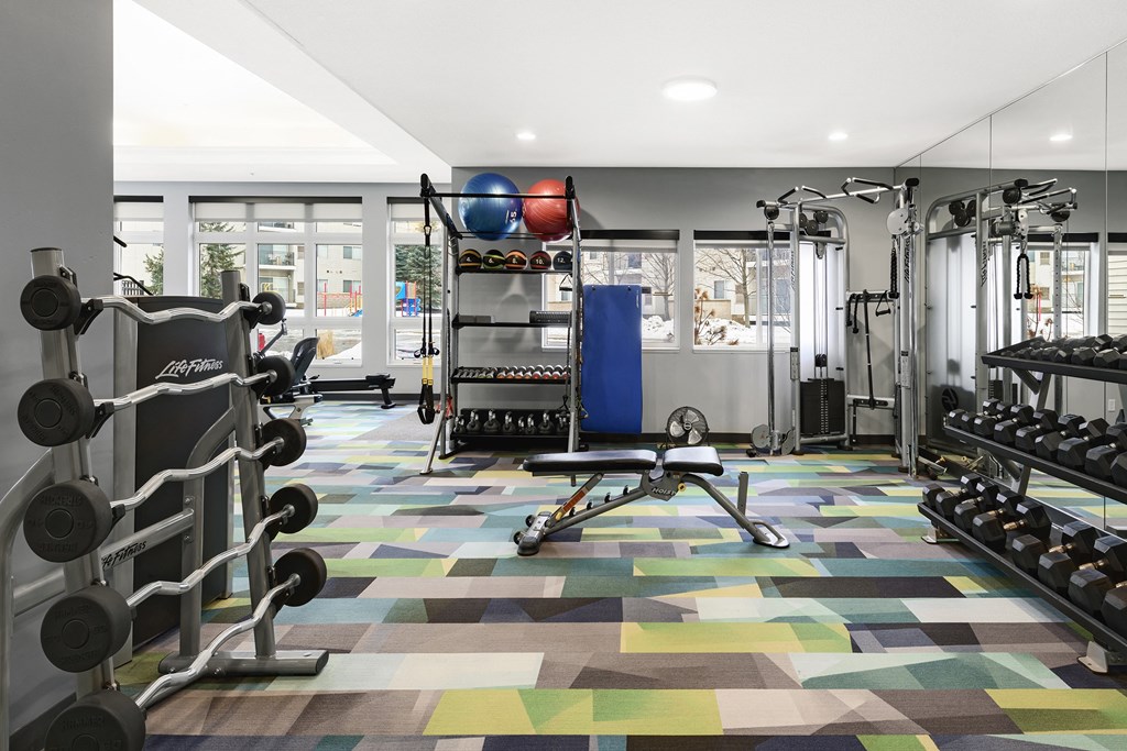 Fitness Center at Shadow Hills, Plymouth, MN, 55442