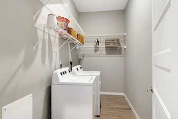 In-Unit Washer & Dryer Sets At Nuvelo at Parkside Apartments
