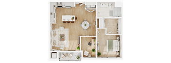 A11 Floor Plan at Lilia, Lilydale, Minnesota