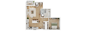 A2 Floor Plan at Lilia, Lilydale, 55118