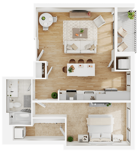 A3 Floor Plan at Lilia, Lilydale