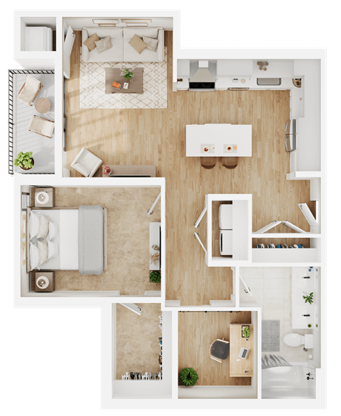 A7 Floor Plan at Lilia, Lilydale