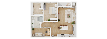 A8 Floor Plan at Lilia, Minnesota, 55118