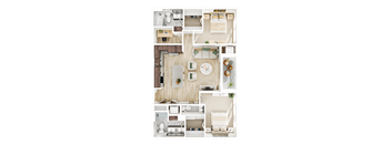 CC-1_D3 Floor Plan at The Mera, St Louis Park, MN