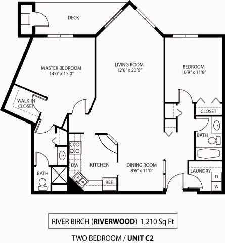 Evans Meadows Apartments in Elk River, MN 1 Bedroom 1 Bath 