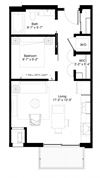 Basswood Floor plan Basswood Floor plan at Central Park West, Minnesota