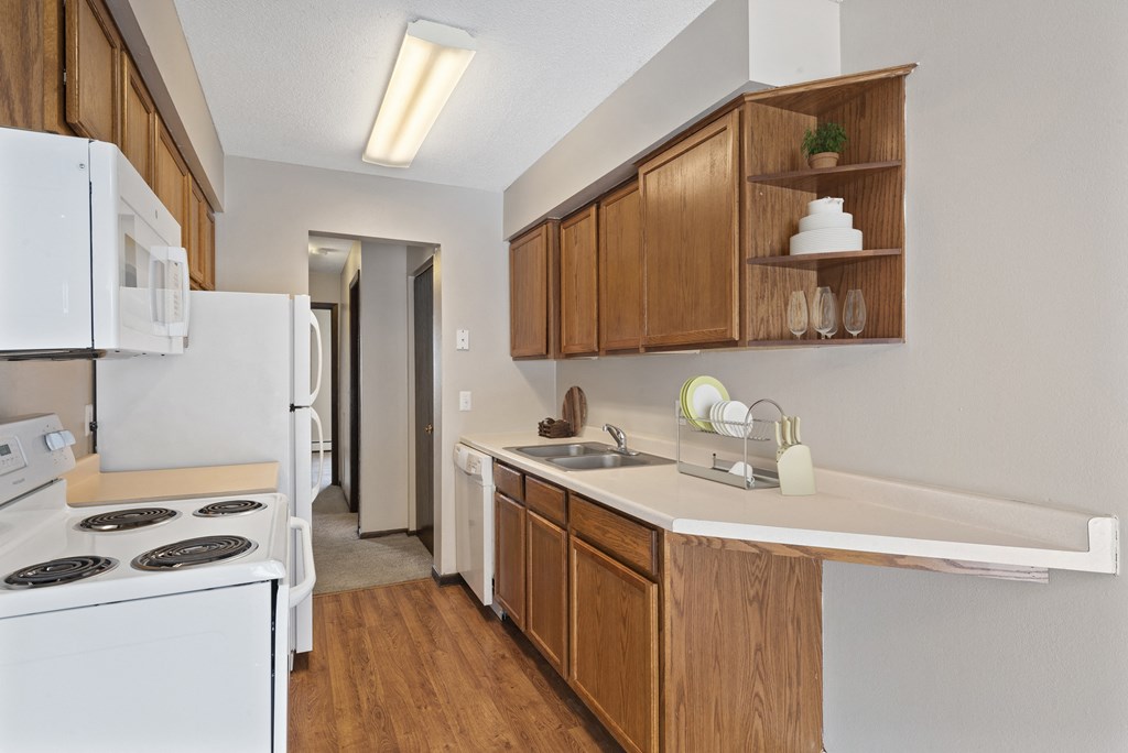 Kitchen at Beach South at the Lake, Robbinsdale