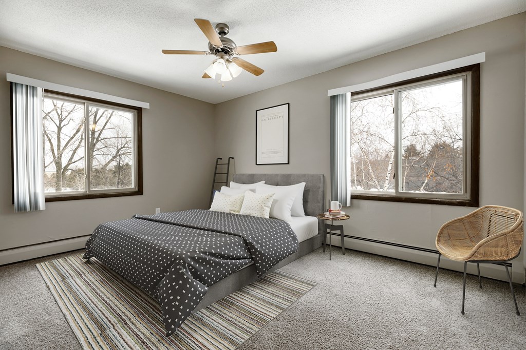 Large Bedroom at Garden Grove, Minnesota