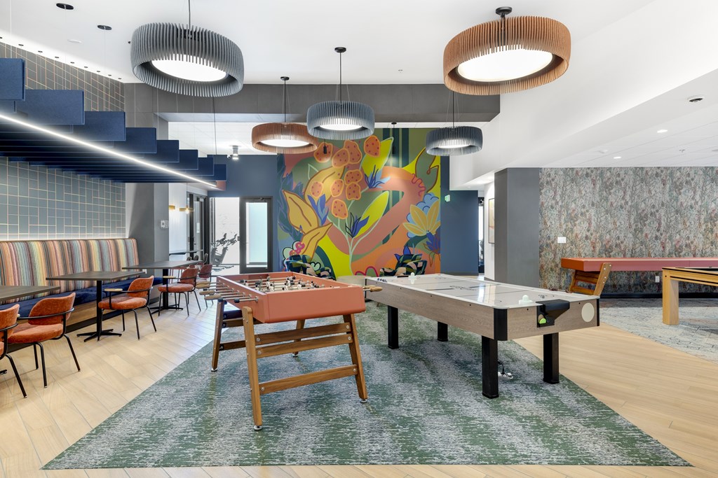 Foosball Court at Zelia on Seven, Minnesota, 55416