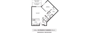 The Preserve at Commerce Apartments in Rogers, MN 1 Bedroom 1 Bath