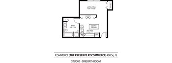 The Preserve at Commerce Apartments in Rogers, MN Studio