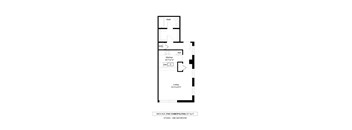 Brocade Floor Plan at The Cosmopolitan, Minnesota, 55101