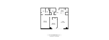 Taffeta Floor Plan at The Cosmopolitan, Minnesota, 55101