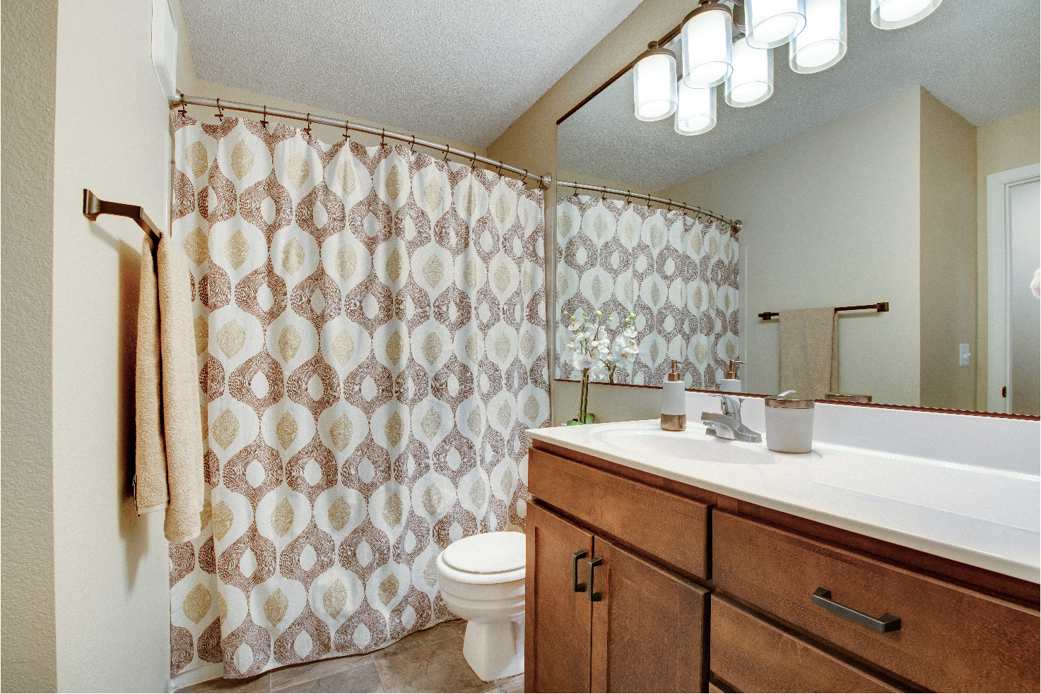 Bathroom at Cedars Lakeside, Little Canada, Minnesota