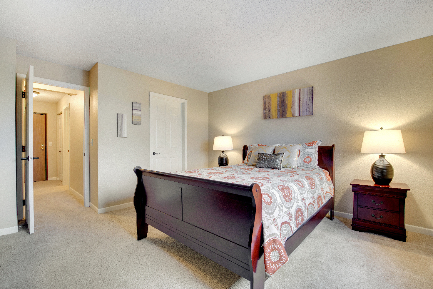 Bedroom at Cedars Lakeside, Little Canada, 55117