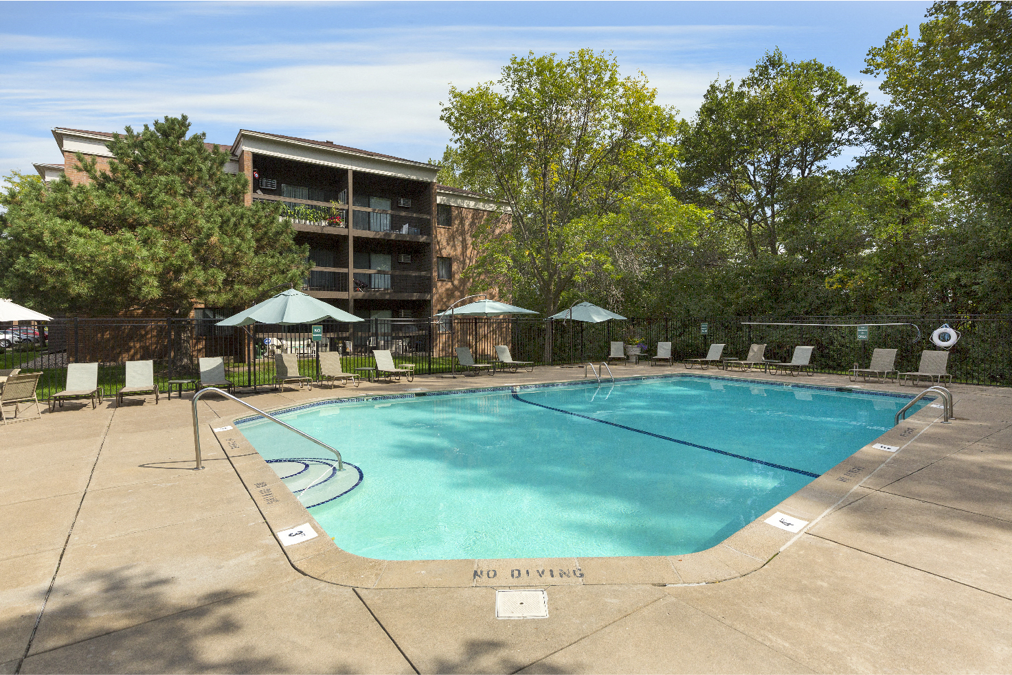 Outdoor Pool at Cedars Lakeside, Little Canada