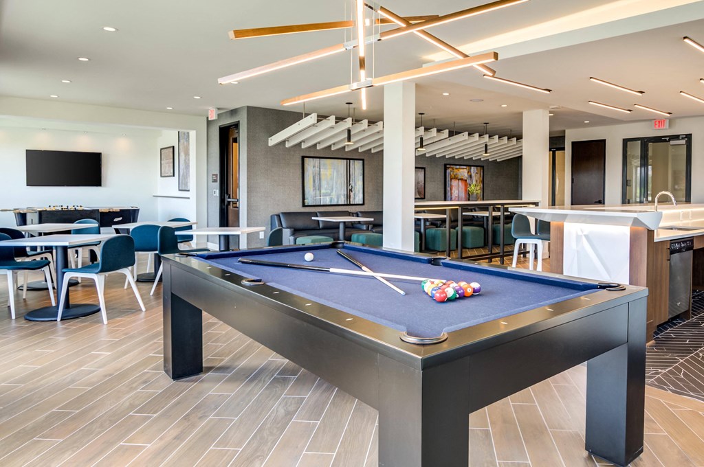 Game Lounge and Party Room Amenity at Central Park West, St. Louis Park, 55416
