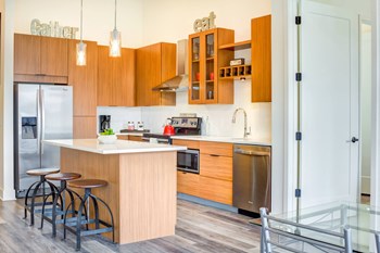 Kitchen area Kitchen area at Central Park West, St. Louis Park, MN - Photo Gallery 2