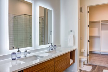 Bathroom Bathroom at Central Park West, St. Louis Park - Photo Gallery 6