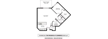 The Preserve at Commerce Apartments in Rogers, MN 1 Bedroom 1 Bath