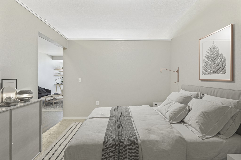 Bedroom at The Palmer, Minneapolis, Minnesota