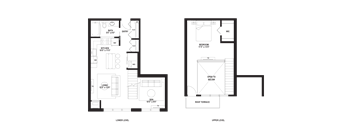 BL4 Floor Plan at The Ellory Apartments, Minnesota
