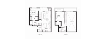 CCL2 Floor Plan at The Ellory Apartments, Minneapolis, MN