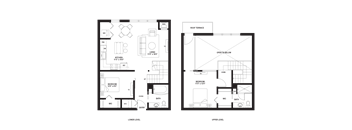 CCL3 Floor Plan at The Ellory Apartments, Minneapolis, Minnesota
