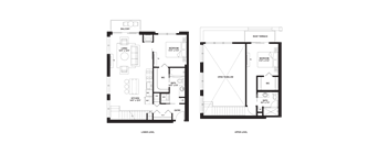 CCL4 Floor Plan at The Ellory Apartments, Minneapolis