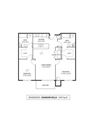 Shadow Hills Edgewood Floor Plan Shadow Hills Apartments in Plymouth, MN 2 Bedroom 2 Bathroom